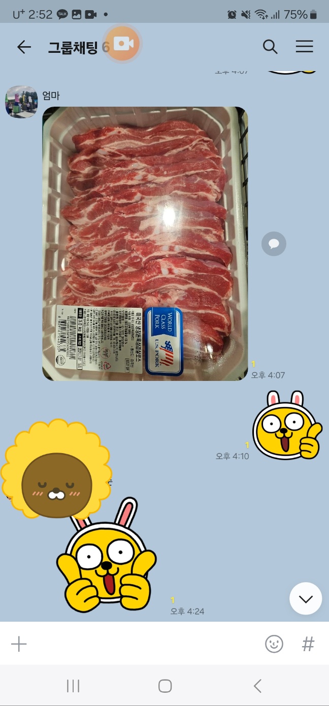 육아로 힘든 우리 여섯식구 대가족